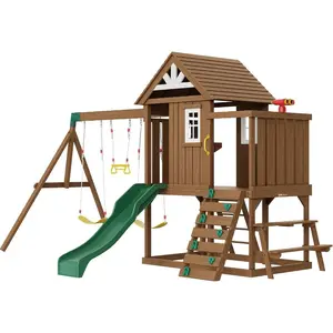 VEVOR Swing Sets for Backyard, 3-in-1 Toddler Swing Set with 4 Sandbags, Easy to Assemble, Foldable Metal Stand, Swingset Indoor/Outdoor for Kids Aged 3+VEVOR Super Brand Day