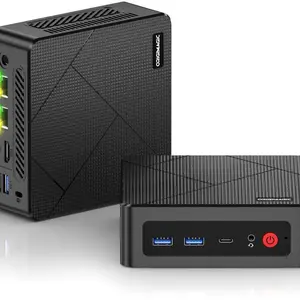 origimagic C4 Mini PC Ryzen 5 3550H 16GB DDR4 512GB M.2 NVMe SSD Triple Display HDMI DP USB-C WiFi-5.0 BT-5.0 Home Office 11 Pro