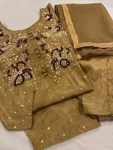 New 3pcs silk MUSE inspired Pakistani, Indian formal dress S38, M42, L46