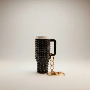 Mini Bling Tumbler Keychains