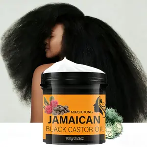 Jamaican Black Castor Oil, Moisturizing Treatment for Eyelashes, Eyebrows & Hair, Hair Care & Styling Product for Women & Men, Hydrating