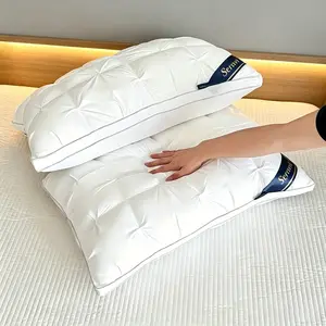 Luxury Hotel Collection Down Alternative Pillows | Standard/Queen/King Sizes | Hypoallergenic Polyester Cover Soft Neck Support Sleeping Pillows for All Sleep Positions