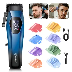 Professional Hair Clipper Kit, Cordless Hair Clippers, Cordless Beard Trimmer for Men, USB Rechargeable Clipper, Rechargeable Barber Clipper for Home & Salon Use, Hair Cutting Tools, Trimmer Set