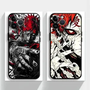 Anime Cool G--aara Black Soft Phone Cover Case for iPhone 17 16 15 14 13 12 11  Pro Max Plus  XS Max& SAMSUNG S26 S25 S24 S23 S22 S21 Ultra Plus FE, Accessories, Cellphone
