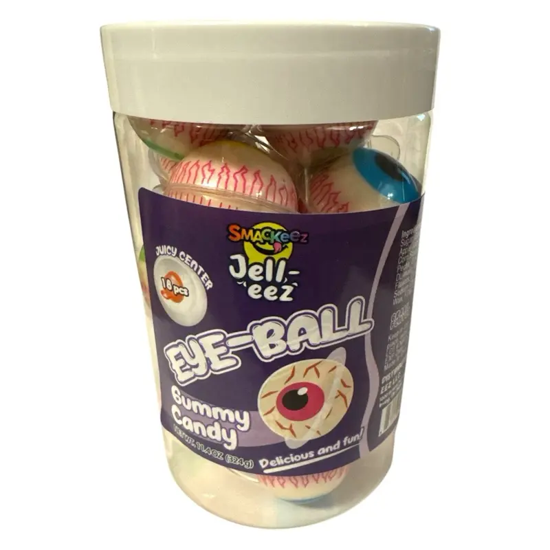 Smakeez Jelleez-Eye Ball Gummy Candy Smakeez Jelleez-Eye Ball Gummy Candy