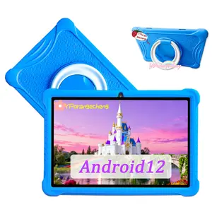 Cute Gift Alert, 10.1 Inch Android Tablet PC, Shockproof Tablet, Student Tablets, Latest Model, Learning & Entertainment, 1280x800 IPS Display, Parental Control, Dual Camera, Birthday Present