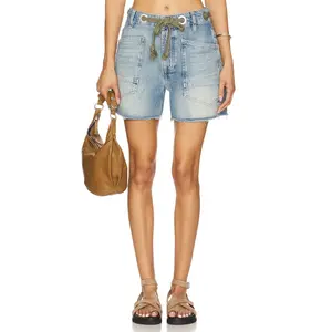 Free People Moxie Shorts in Truest Blue