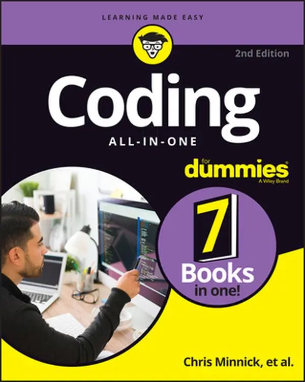 USED Book - Coding All-In-One for Dummies by Minnick, Chris (Paperback) - english