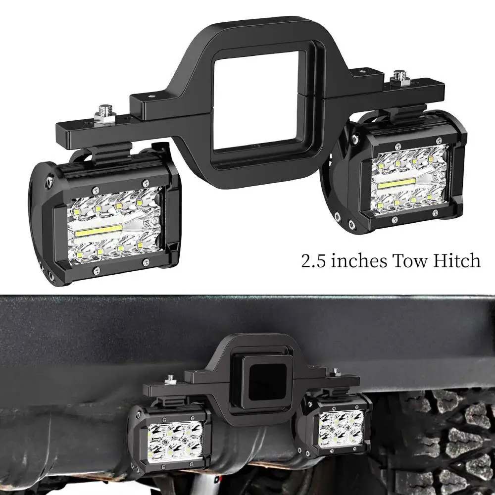 Led Pods + 2.5 inches Tow Hitch