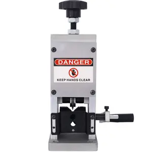 Hdmw Manual Scrap Wire Stripping Machine, Drill Powered Copper Wire Peeler Machine, Scrap Cable Stripper for Wire Recycling, Compact & Portable Aluminum Alloy Construction, 0.06-0.98 inch