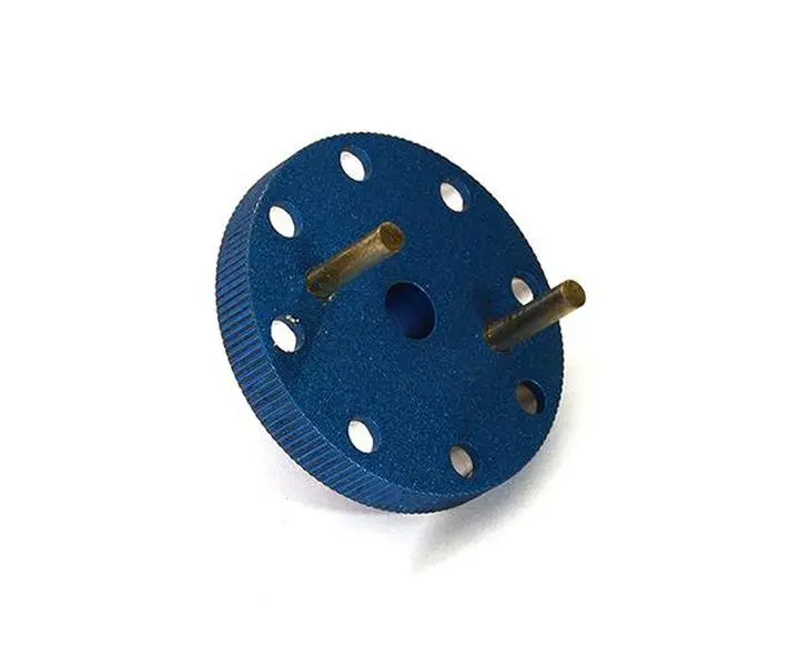 Blue Lightweight Alloy Flywheel for HPI Nitro RS4 - Non Pull-Start Type | 1st & 2nd Generation RS4