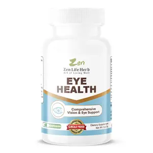 EYE HEALTH Lutein Astaxanthin Zeaxanthin Notoginseng Natural Supplement 300MG Per Capsules (60 Capsules) Fitness Edible