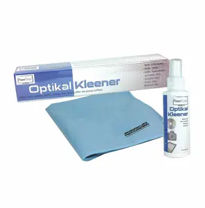 POWERCLEAN Optikal Kleener - Screen, Lens & Disc Cleaning Kit - Large Size
