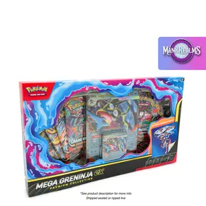 (Live Rip Only) Mega Greninja EX Premium Collection 8 Packs