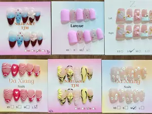 Canvy(8255)gc.Press On Nails Mystery Box | 15 Sets Reusable Fake Nails, $30 with FREE SHIPPING