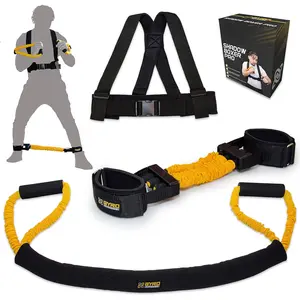 | Shadow Boxer Pro | Boxing Resistance Bands Set for Shadow Boxing, Comes with Ankle Cuffs | Ideal Addition to Your Home Boxing Equipment