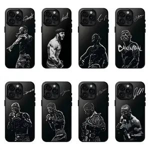 UFC fans, stop scrolling! These sleek black & white fighter phone cases fit iPhone 17/16/15/14/13/12/11 Pro Max & Samsung phones. For men & women, it’s the perfect gift for any MMA lover. Which fighter are you claiming?