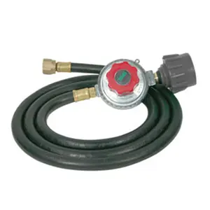 212 MAIN Low-Pressure LPG Gas Hose and Regulator Kit, 5' Length, MIP Fitting, for Sports & Outdoor Leisure Activities