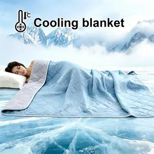ROSEKIND Summer Cooling Blanket,Summer Blankets for Hot Sleepers,Air Conditioning Bedroom Sleep Prevent Colds Soft Comfortable for Hot Sleepers Cooling Quilt Soft Elastic Breathable