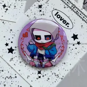 Undertale Chara ink murder Double-flash Badges Acrylic Stands Keychains Postcard Cosplay Clothes Decoration Christmas Girl Gifts