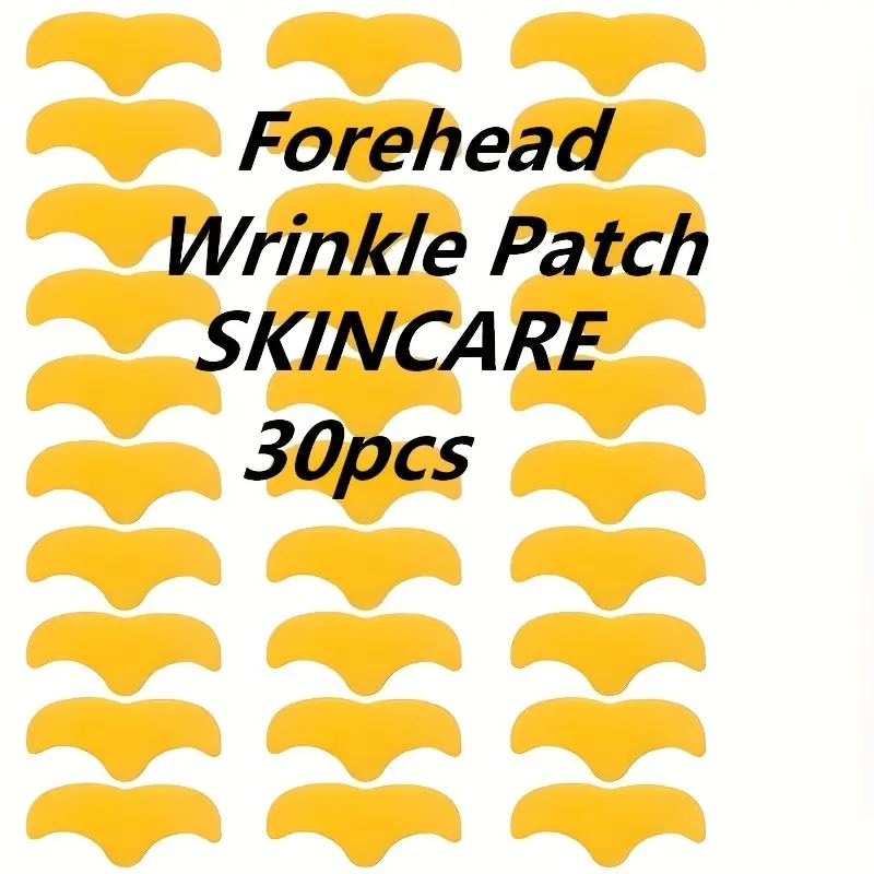 30pcs of Collagen Infusion Patches Designed for The Forehead And Eyes, Aimed at Firming, Lifting And Rejuvenating to Achieve a Smooth, Youthful, And Radiant Complexion - a Gentle, Non-Irritating, And Alcohol-Free Skincare Choice Beauty Products