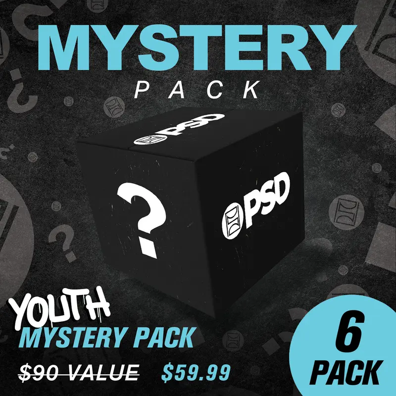 PSD Youth Boys Mystery Boxer Brief 6-Pack - Soft, Breathable and Stretch Comfortable Underwear