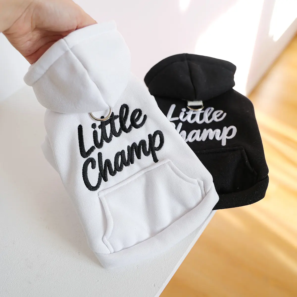 Pet Dog Puppy Autumn New Champion Hoodie, Teddy Bichon Groom York Small Dogs Clothes, Comfortable and Stylish Pet Apparel for Fall Season