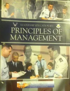USED-Leadership Education 400 Principles of Management Air Force J.R.O.T.C. V-7401T by Douglas A. (Paperback)