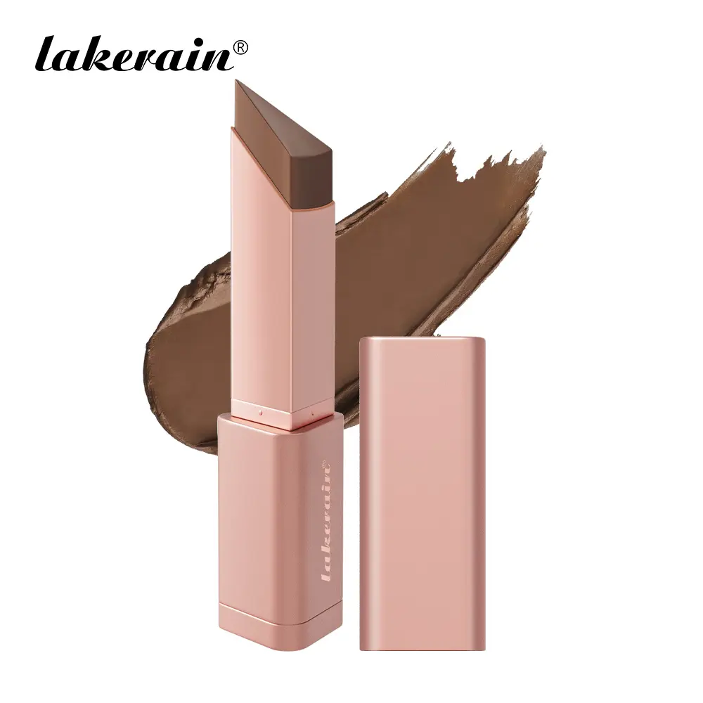 Cream Bronzer Stick, Beauty Bronzer Makeup, Cosmetics Bronzer, Pigmented & Blendable 2-in-1 Bronzing & Contouring Stick, Creamy Formula Glides Smoothly, Triangle Tip for Easy Application, Ideal for All Skill Levels, Bronzed Glow Up