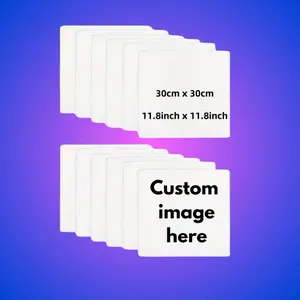 Custom Towels - 30cm x 30cm (11.8inch x 11.8inch) - Custom Image Here - Personalized Towels as Described