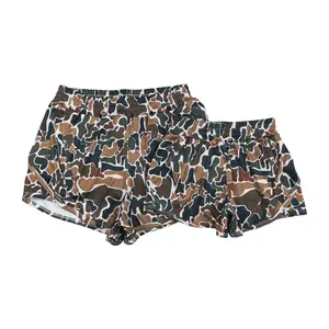Mama & Me Summer Yoga Essential! Camo Shorts with Unreal Stretch—Move Freely, Feel Comfy Women bottom Beach Outfits