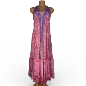 Bohemian Halter Flow Maxi Dress