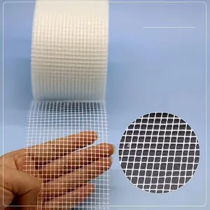Mesh Tape, Self-Adhesive Crack Prevention Joint Tape, Extra Bonding for Tile Installation