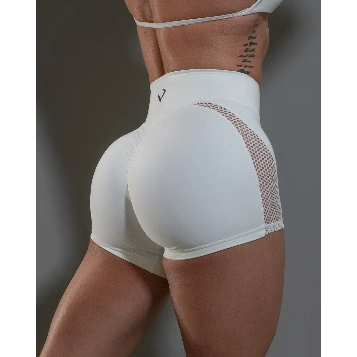 Allure Mesh Shorts - White