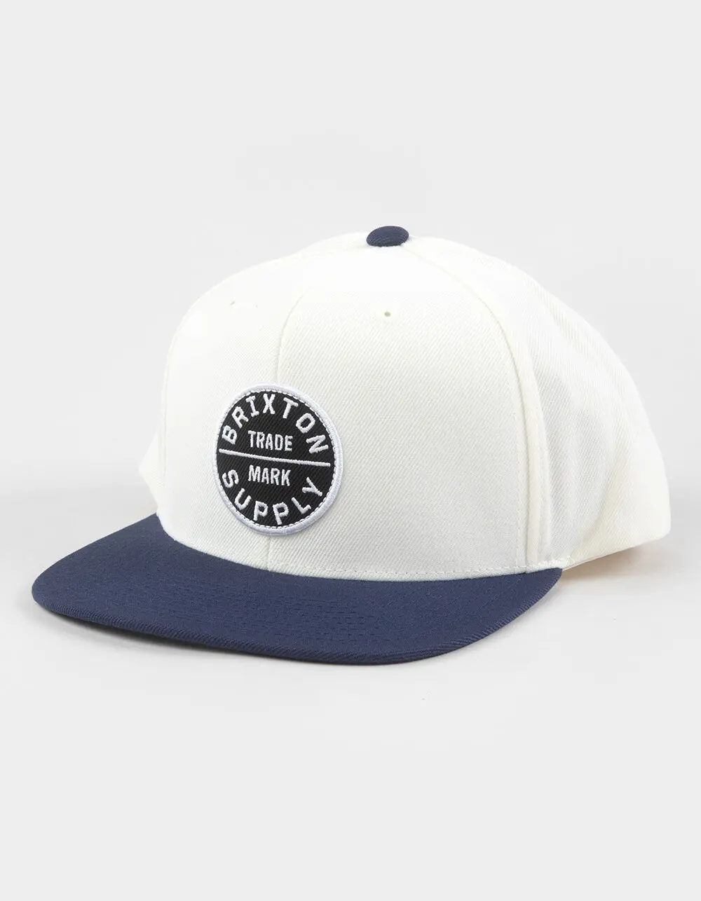 BRIXTON  Mens Oath III Snapback Hat, Blue Combo