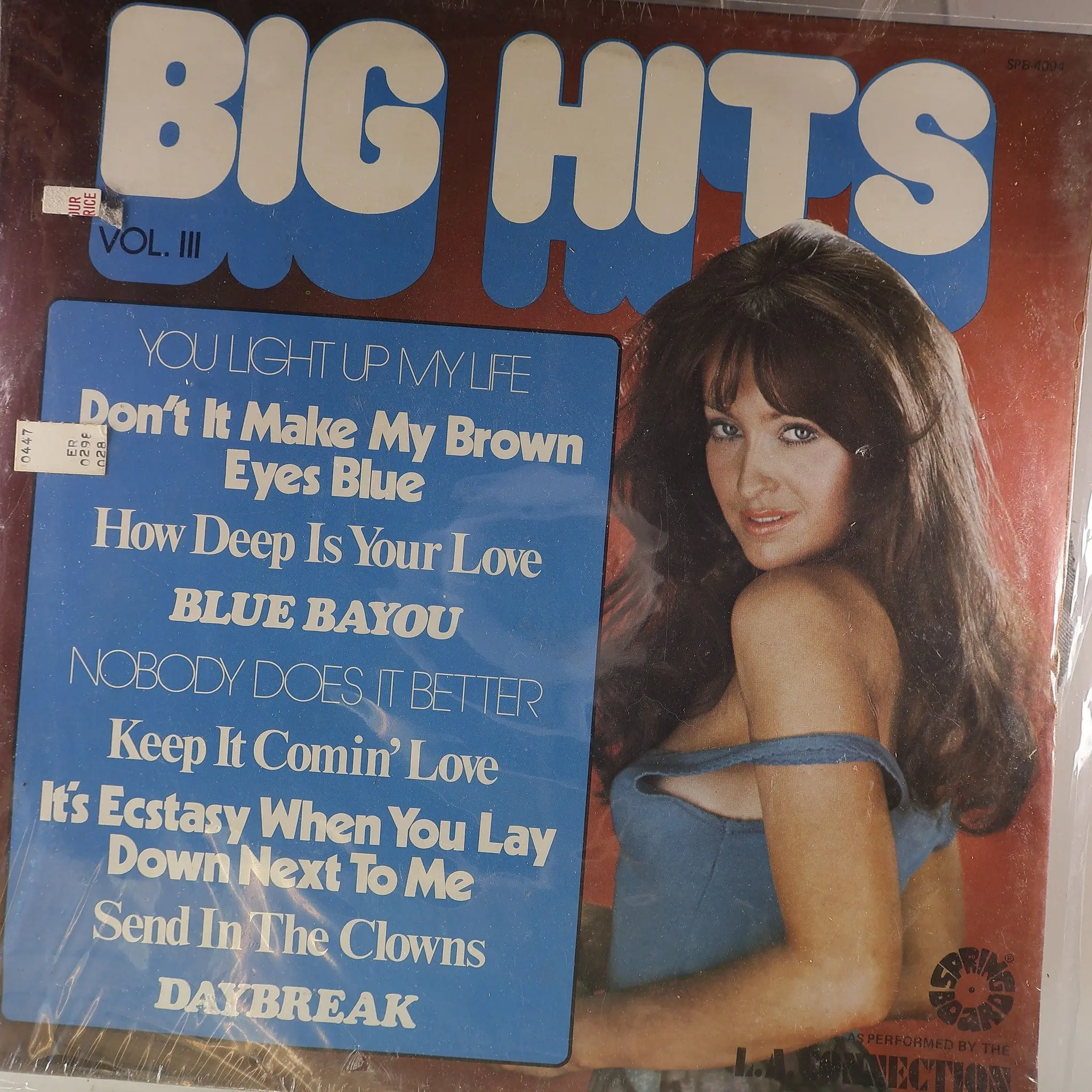 Various Artists - Big Hits Vol. III (1977, Springboard) Sealed Vinyl Record M/M
