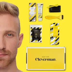 Beard & Hair Dye Kit - Lightest Blond Color Cream Haircare Nourishing Oil Nourishing Oil