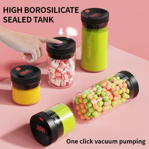 Sealed food storage container set with lid, breathable popular container suitable for kitchen food storage room organization, stackable kitchen storage container for holding grains, flour, sugar, coffee