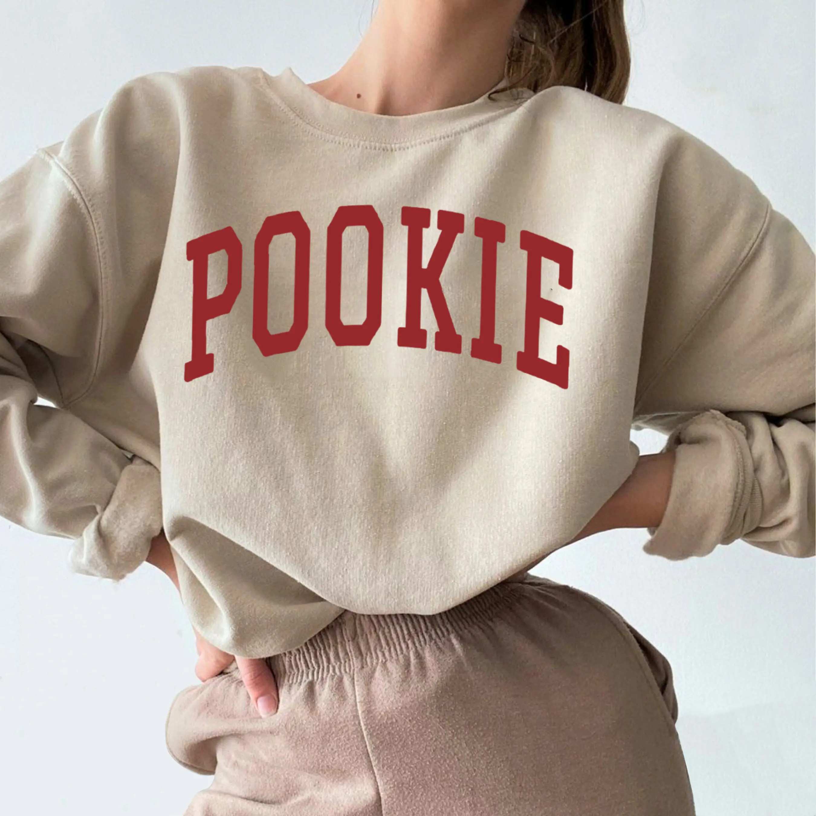 Pookie Sweatshirt, Couples Sweatshirts, Anniversary Gift for Girlfriend, Best Friend Gift, Trendy Nickname Shirt, Cute Girlfriend Sweater, Aesthetic Pet Name Couples Gift