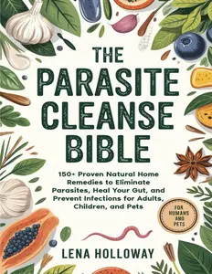 The Parasite Cleanse Bible: 150+ Proven Natural Home Remedies to Eliminate Parasites, Heal Your Gut, and Prevent Infections for Adults