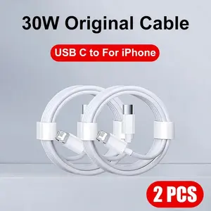 2-Pack USB C to Lightning Cable 3.3FT MFi Certified Fast Charging Cord, Type C Charger & Data Sync Cable for iPhone 14 13 12 11 Pro Max XS XR X 8 7 6 Plus, iPad, AirPods, PD Quick Charge Compatible, Durable Braided Wire