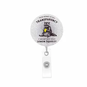 Funny Goose Nurse ID Badge Holder with Retractable Reel, Rotating Clip for Medical Workers, Social Workers & Office Staff, Perfect Nurse Day Gift, Retractable Badge Holders