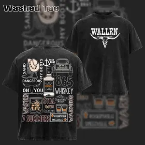 Retro NEW Wallen T-Shirt Wallen Music Graphic Tee, country music tshirt, Rock Band Shirt, Retro Music Tee, Rock Music Lover Shirt, Vintage Band Shirts Casual Comfort Cotton Fabric Fit Top ,Top Men's and Women's Clothing . Streetwear