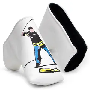Gilmore White Blade Putter Cover – Sweet Style, Soft Feel, and a Hole-in-One Fit! 🍦🏌️‍♂️