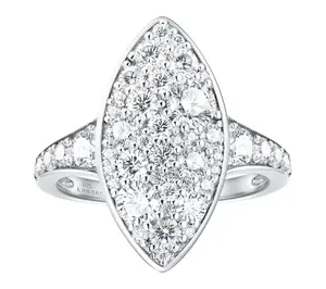 Jen by Jennifer Miller Lab Diamond Marquise Ring, Sterling