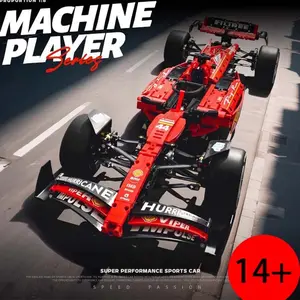 1361 Piece F1 Racing Building Blocks for Boys, Perfect Holiday Gift for Kids, Engaging Stem Learning Toy