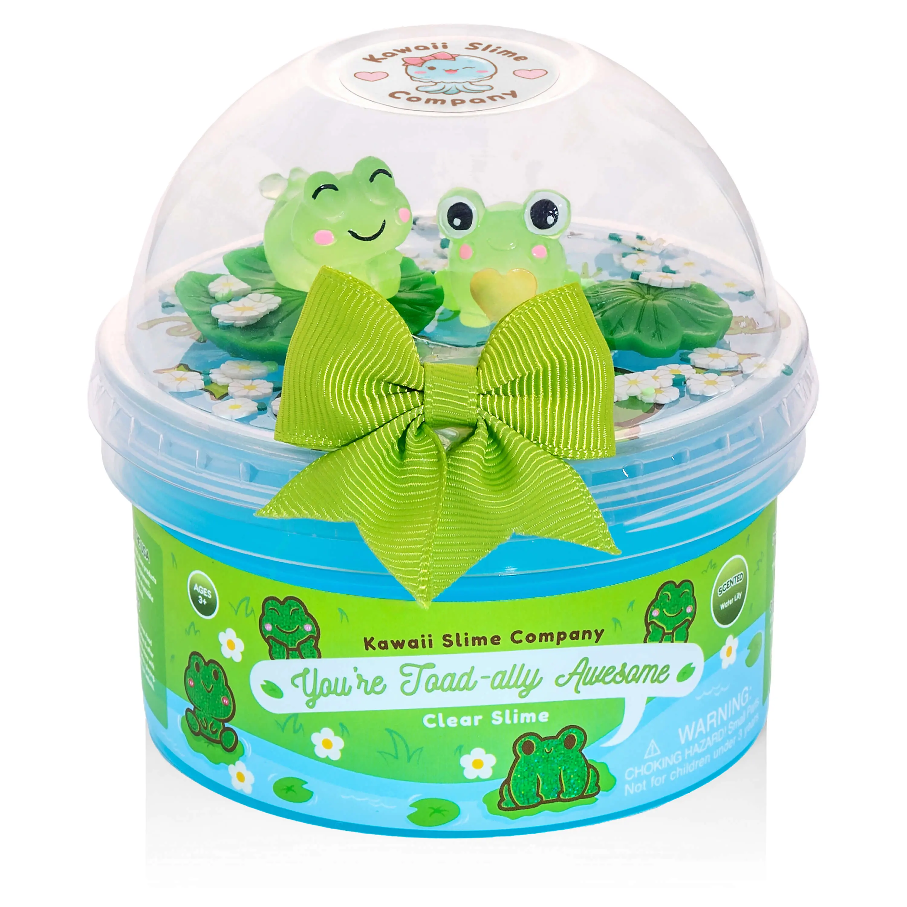 You're Toad-ally Awesome Clear Signature Dome™ Slime