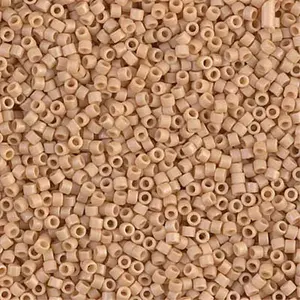 Matte Opaque Light Terracotta Luster 11/0 delica beads || DB0389