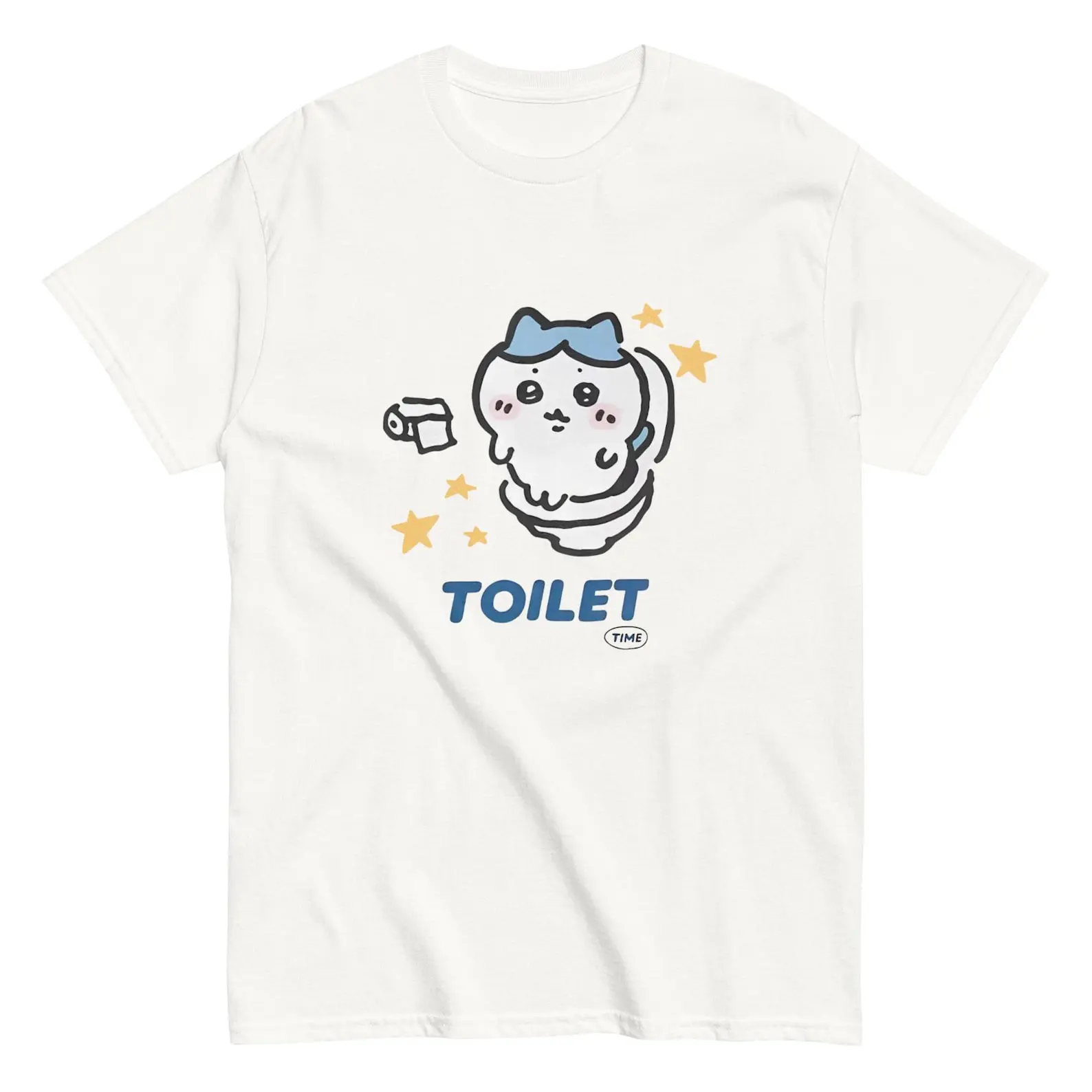 Chiikawa Toilet Sweatshirt, Cute Japanese Anime Manga Inspired Shirt, Unisex Shirt, Birthday gift for Men Women