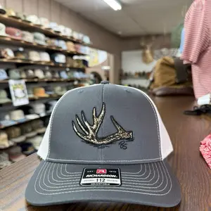 Antler Shed 112 Trucker Hat - Charcoal